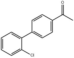 1-(2'-CHLORO-BIPHENYL-4-YL)-ETHANONE Structure