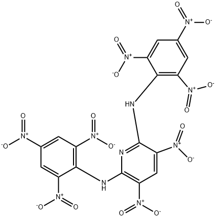 2,6-BIS,BIS(PICRYLAMINO)-3,5-DINITROPYRIDINE Structure