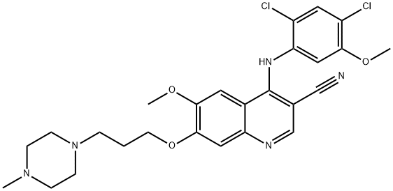 伯舒替尼,380843-75-4,结构式