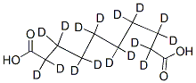 1,10-DECANEDIOIC-D16 ACID Structure