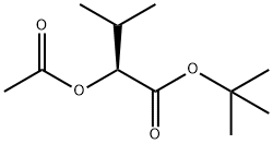 (S)-2-乙酰氧基-3-甲基丁酸叔丁酯, 380886-48-6, 结构式