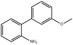 (3'-メトキシビフェニル-2-イル)アミン 化学構造式