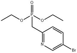 2-(DIETHYLPHOSPHONYLMETHYL)-5-BROMOPYRIDINE Structure