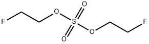 Sulfuric acid bis(2-fluoroethyl) ester Struktur