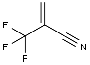 2-三氟甲基丙烯腈, 381-84-0, 结构式