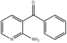 2-アミノ-3-ベンゾイルピリジン 化学構造式