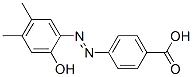 4-[(2-Hydroxy-4,5-dimethylphenyl)azo]benzoic acid 结构式