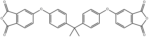 4,4'-(4,4'-ISOPROPYLIDENEDIPHENOXY)BIS(PHTHALIC ANHYDRIDE) Structure