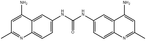 氨喹脲, 3811-56-1, 结构式
