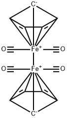 CYCLOPENTADIENYLIRON DICARBONYL DIMER Structure