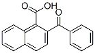 2-ベンゾイル-1-ナフトエ酸 化学構造式