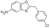 2-(4-CHLORO-BENZYL)-BENZOOXAZOL-5-YLAMINE Structure