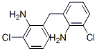 2,2'-methylenebis(6-chloroaniline) 结构式