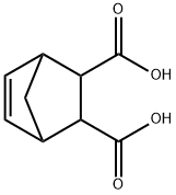 5-降冰片烯-2,3-二羧酸, 3813-52-3, 结构式