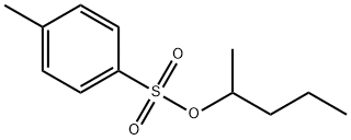 戊烷-2-基4-甲基苯-1-磺酸酯 结构式
