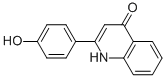 2-(4-HYDROXY-PHENYL)-1H-QUINOLIN-4-ONE 结构式