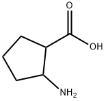 2-AMINOCYCLOHEPTANECARBOXYLIC ACID Struktur