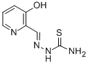 3-Hydroxy-2-formylpyridine thiosemicarbazone Struktur