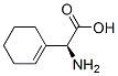α-アミノ-1-シクロヘキセン-1-酢酸 化学構造式