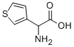 DL-2-(3-噻吩基)-甘氨酸 结构式