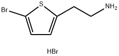 2-THIOPHENEETHANAMINE, 5-BROMO-, HYDROBROMIDE Structure