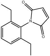 1-(2,6-ジエチルフェニル)-1H-ピロール-2,5-ジオン 化学構造式