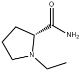 2-Pyrrolidinecarboxamide,1-ethyl-,(2R)-(9CI) Structure