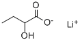 DL-2-HYDROXY-N-BUTYRIC ACID LITHIUM SALT Structure