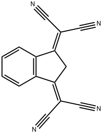 1,3-BIS(DICYANOMETHYLIDENE)INDAN Structure