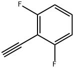 2,6-ジフルオロフェニルアセチレン 化学構造式