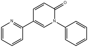 1-Phenyl-5-(pyridin-2-yl)-1,2-dihydropyridin-2-one Struktur