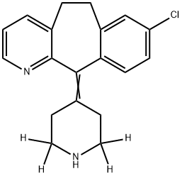 DESLORATADINE-D4 Structure