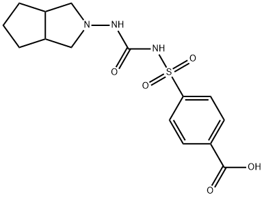 羧基格列齐特 结构式