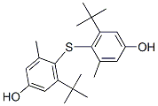 4,4'-thiobis[5-tert-butyl-m-cresol]  Struktur