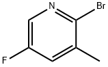 2-Bromo-5-fluoro-3-picoline Structure