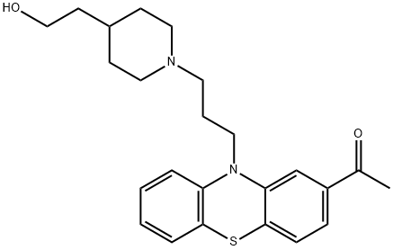 PIPERACETAZINE (250 MG) Structure