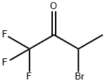 3-ブロモ-1,1,1-トリフルオロ-2-ブタノン 化学構造式