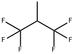 1,1,1,3,3,3-ヘキサフルオロ-2-メチルプロパン 化学構造式
