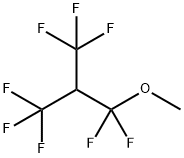 1,1,3,3,3-Pentafluoro-2-trifluoromethylpropyl methyl ether Struktur
