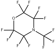 4-(トリフルオロメチル)-2,2,3,3,5,5,6,6-オクタフルオロモルホリン 化学構造式