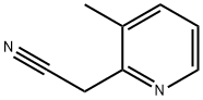2-(3-METHYLPYRIDIN-2-YL)ACETONITRILE Structure