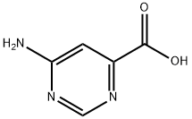 6-AMINO-PYRIMIDINE-4-CARBOXYLIC ACID Structure