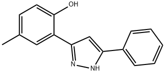 4-METHYL-2-(5-PHENYL-1H-PYRAZOL-3-YL)PHENOL Structure