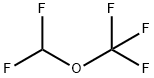 トリフルオロメトキシジフルオロメタン 化学構造式
