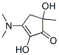 3-(Dimethylamino)-2,5-dihydroxy-5-methyl-2-cyclopenten-1-one Structure