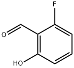 6-氟水杨醛, 38226-10-7, 结构式
