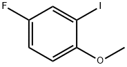 4-Fluoro-2-iodo-1-methoxybenzene Struktur