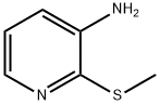 2-(メチルチオ)-3-ピリジンアミン HYDROCHLORIDE 化学構造式