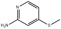 2-氨基-4-甲硫基-吡啶, 38240-26-5, 结构式