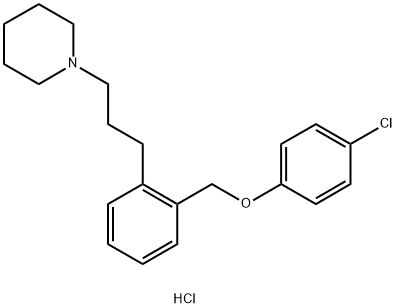 3-(4-CHLORO-PHENOXY)PIPERIDINE HYDROCHLORIDE Structure